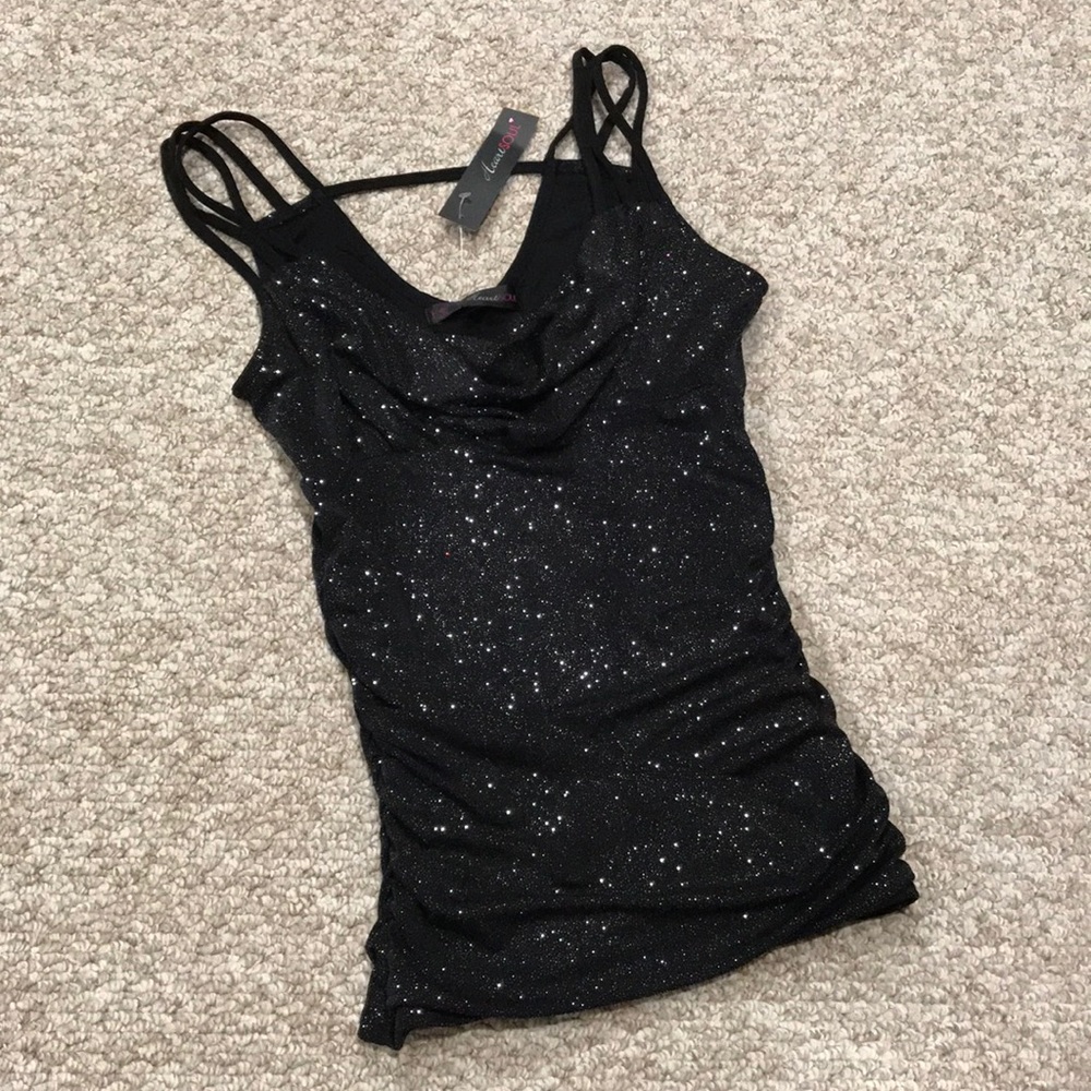 Beautiful Black Top by HeartSoul